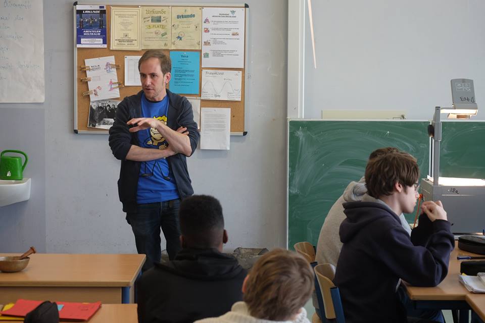 Backhaus zu Gast in der Maria-Montessori-Gesamtschule