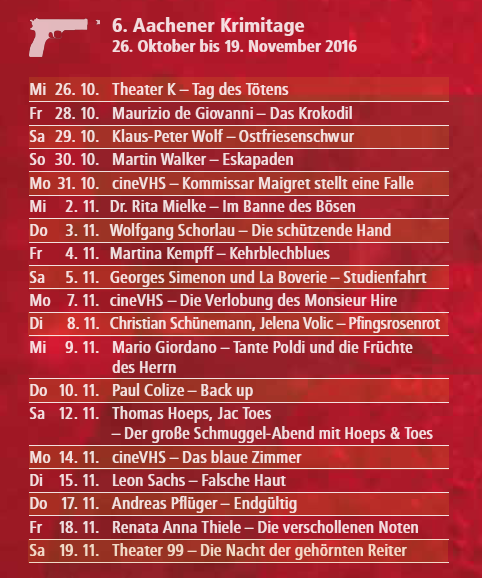 Krimi Lesung mit Dr. Rita Mielke – „Im Banne des Bösen“