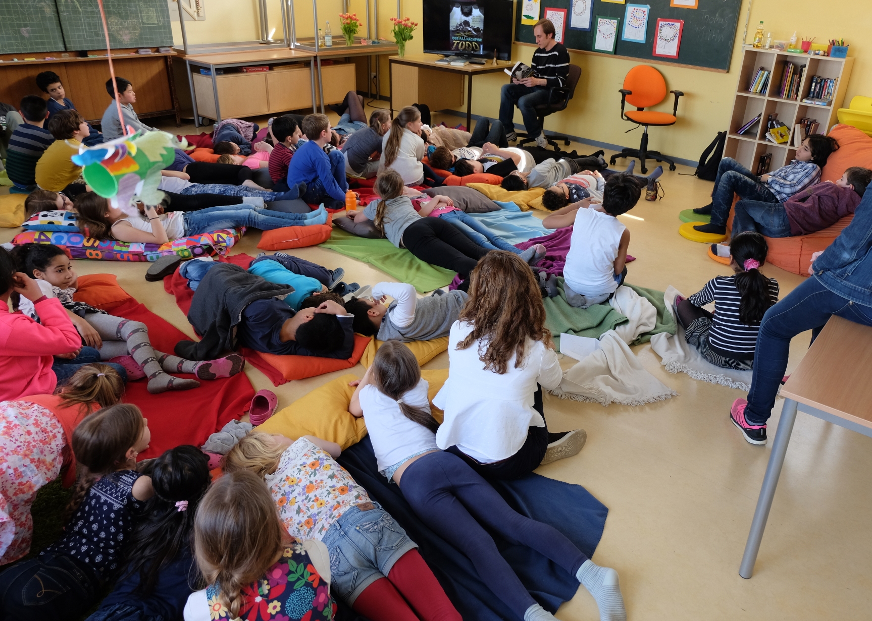 Schule zu Besuch bei Backhaus