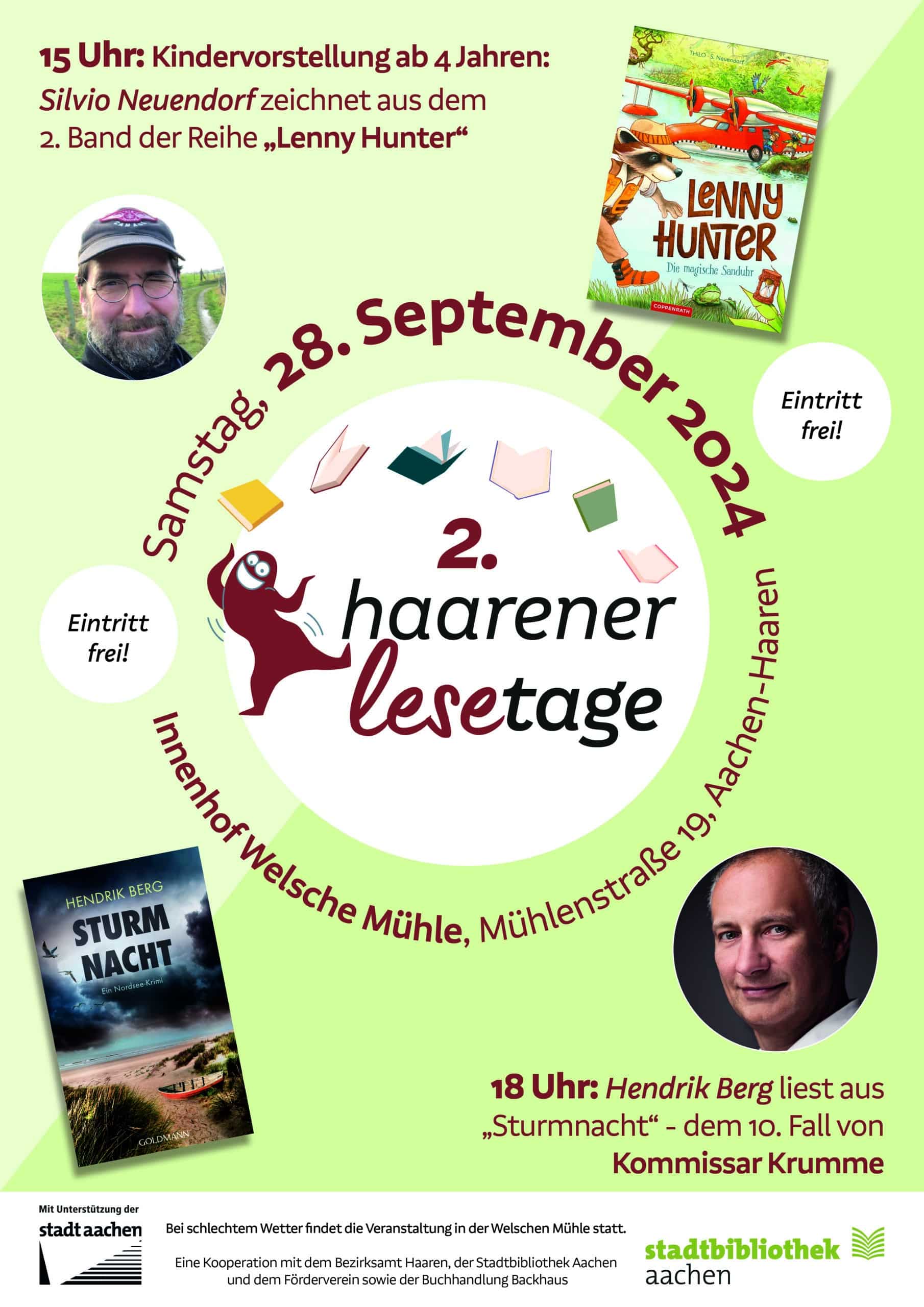 Die 2. Haarener Lesetage