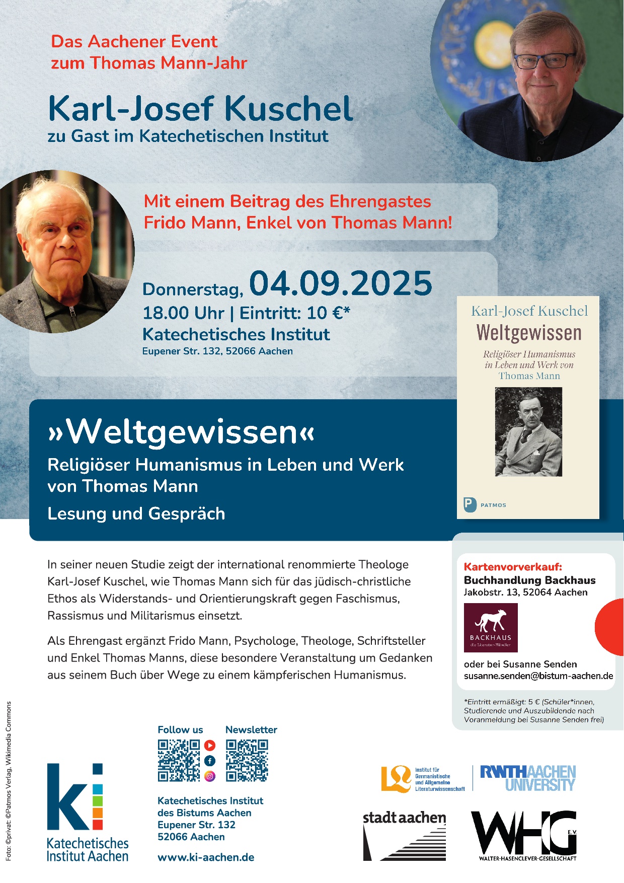 Das Aachener Event zum Thomas Mann-Jahr 2025